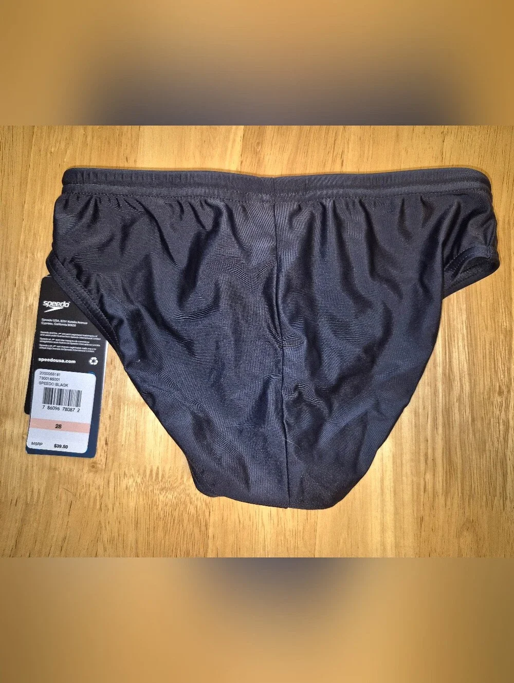 Speedo from swimming